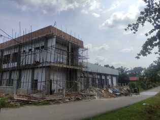 Proyek Gedung Puskesmas di Rohul Tak Tuntas Tepat Waktu