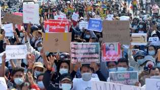 Penentang Kudeta Militer Myanmar Umumkan Pemerintahan Baru