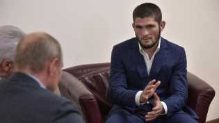 Putin Puas Tonton Kemenangan Khabib