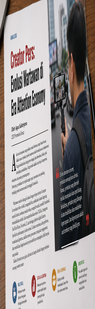 Creator Pers: Evolusi Wartawan di Era Attention Economy