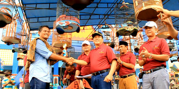 HUT ke-16, Pemkab Rohul Gelar Lomba Kicau Mania Tingkat Nasional