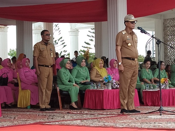 Pimpin Upacara Pembukaan TMMD Ke 105, Ini yang Disampaikan Bupati Suyatno