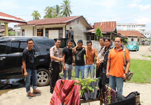 Polsek Bangko Amankan Maling Sepeda Motor 