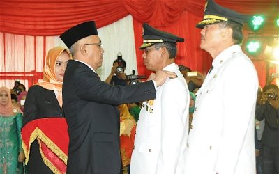 Mursini-Halim Resmi Pimpin Nagori Jalur