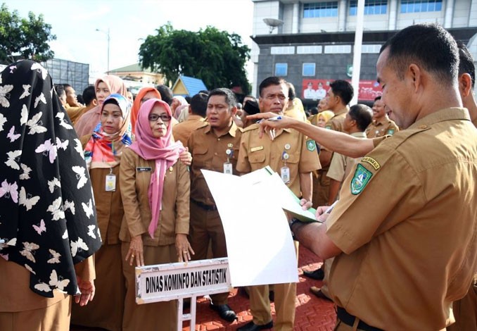 Tingkat Kehadiran ASN di Bengkalis 99,80 Persen 