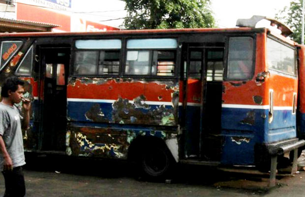 Razia, Dishub Pekanbaru Jaring Lima Angkutan Umum tak Layak Jalan