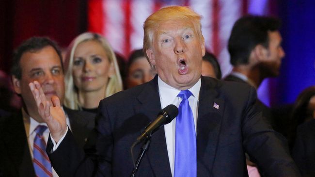 Tiket Kampanye Donald Trump di New Jersey Dijual Rp2,6Juta