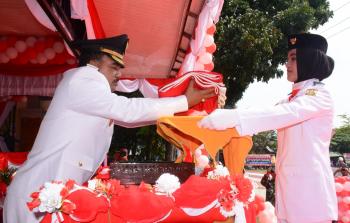 Hut RI ke-70  Bupati Kampar : Bela Negara Bukan HanyaAngkat  Senjata 