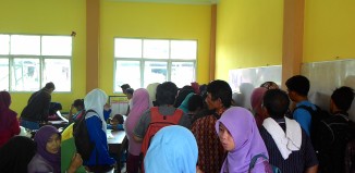 Baru Dibuka, Pendaftar di SMAN 9 Mandau Membludak. 