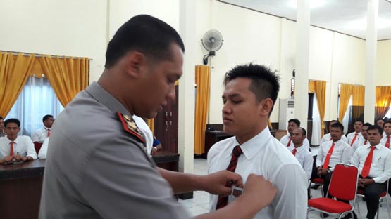 Polres Inhil Taja Pelatihan Fungsi Teknis Reskrim