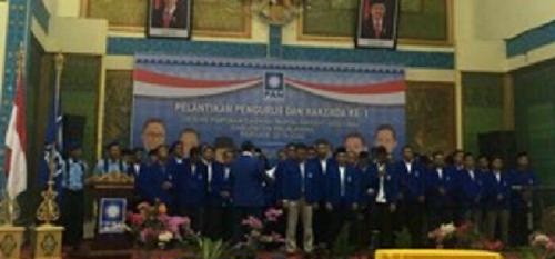 Habibi Hapri Resmi Dilantik, PAN Pelalawan Targetkan Pemenang Kedua Pileg 2019