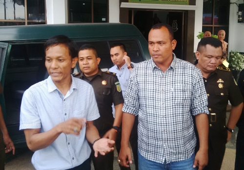 Ditetapkan sebagai Tersangka Korupsi CSB, Dua Anggota LSM Suluh Kuansing Dijebloskan ke Penjara