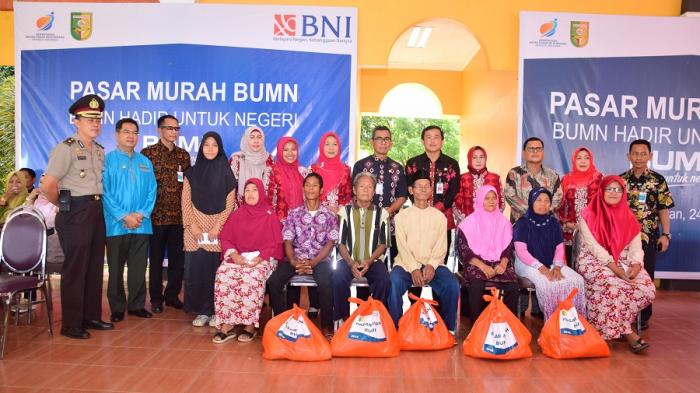 BNI Gelar Pasar Murah BUMN di Teluk Kuantan