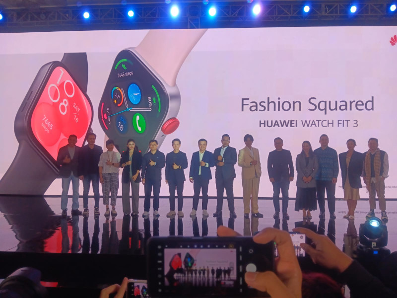 Resmi Diluncurkan, Huawei Watch Fit 3 dalam Desain Stylish dan Edgy