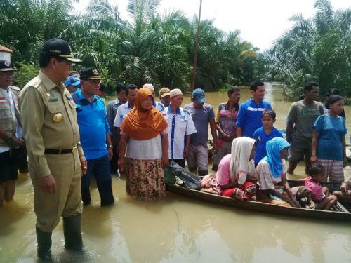 10 KK di Kelurahan Pasirpangaraian Akan Direlokasi dari Daerah Banjir