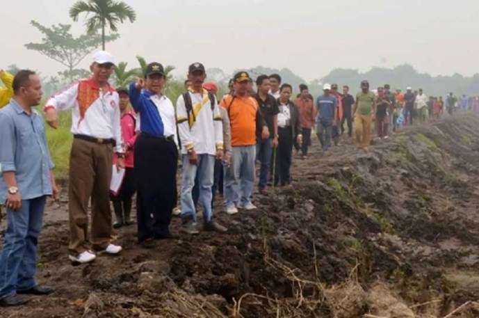 2015, Inhil Bangun 235,4 Kilometer Tanggul