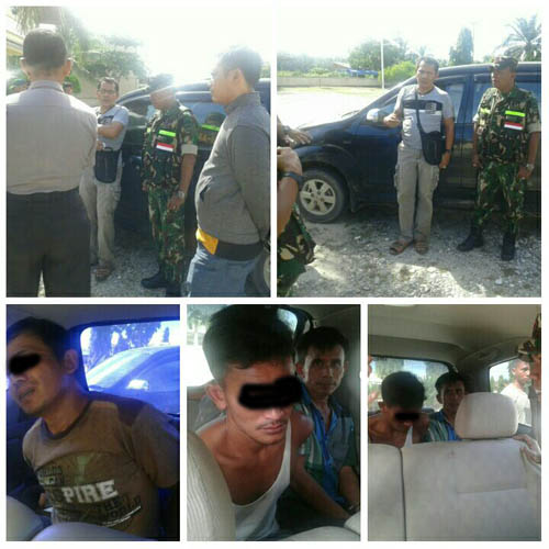 6 Kg Ganja dan 25 Gram Sabu Disita, Sat Narkoba Polres dan TNI Tangkap 3 Pelaku Narkoba di Mahato