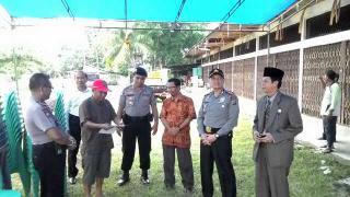 Kapolres Kampar Tinjau Kesiapan Jelang Pelaksanaan Pilkades Serentak 