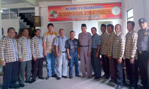 Sebagai Mitra PT Teso Indah, Ketua KUD Bina Sejahtera Dikukuhkan