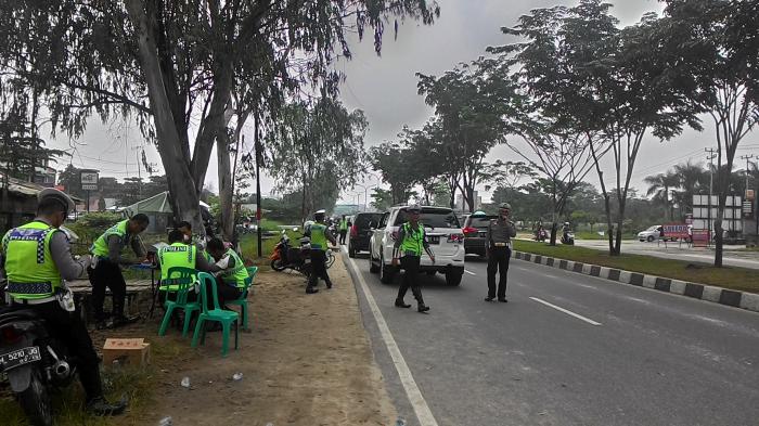 441 Pelanggaran Tercatat Selama 14 Hari Operasi Zebra di Inhu 