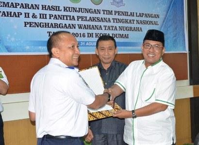 Tim Penilai WTN Serahkan Hasil Evaluasi Tahap II dan III