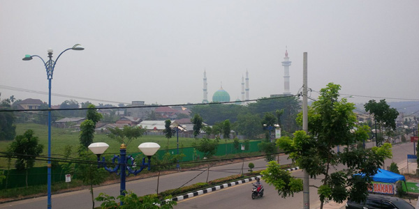 Kualitas Udara Akibat Kabut Asap di Rohul Belum Ganggu Kesehatan 