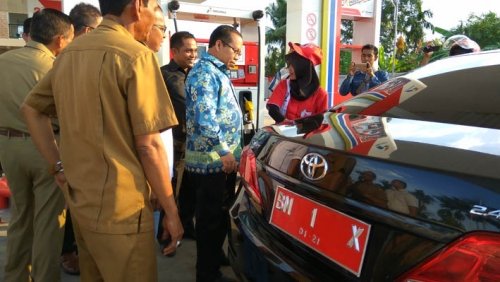 Alhamdulillah, Setelah 71 Tahun Merdeka, Akhirnya Warga Selat Panjang Bisa Nikmati BBM Bersubsidi 