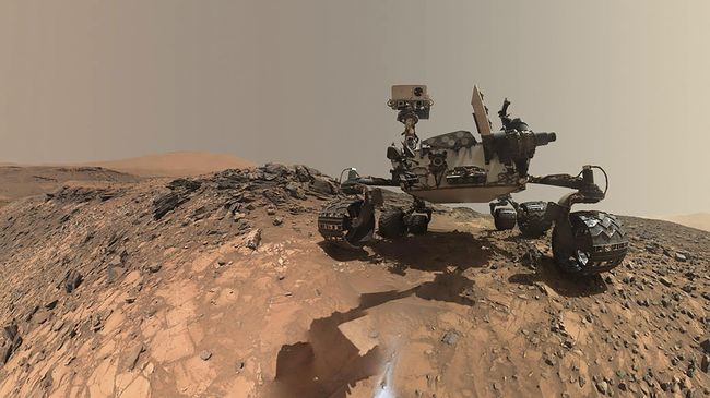 NASA Bikin Game Empat Tahun Misi Curiosity di Mars