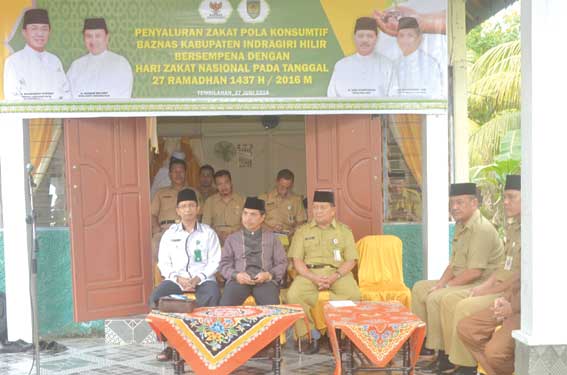 BAZDA Salurkan Zakat Konsumtif Rp1,7 Miliar