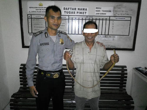 KDRT, Pria Paroh Baya di Tanjung Medan Rohil Ditangkap