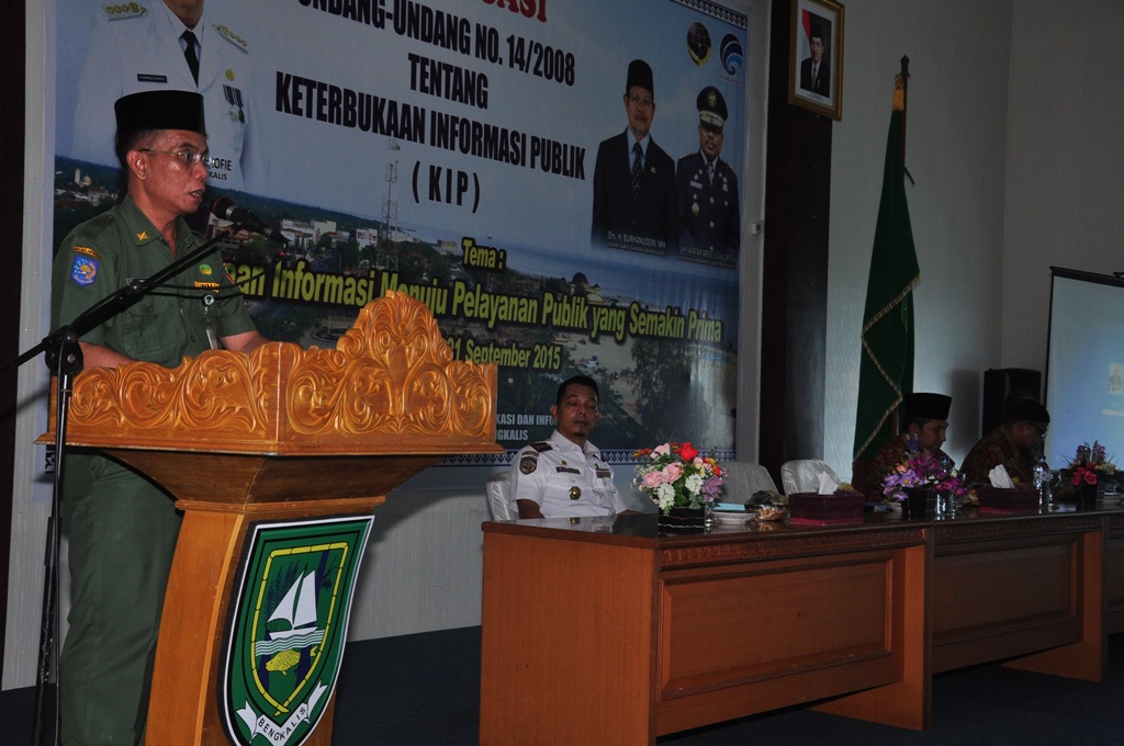 Pemkab Bengkalis Bekerja Keras Wujudkan Transparansi Pemerintahan