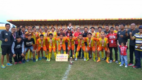 Ditundukkan Pelalawan 1-0, Meranti Runner Up Piala Gubernur Riau 2016 