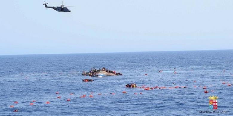 Dalam 2 Tahun Ini 10.000 Migran Tewas di Laut Mediterania