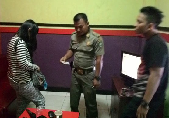Sejumlah Wanita Malam dan Pelanggannya Terjaring Razia Yustisi di Duri