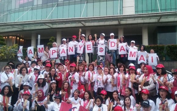 Klaim Gerakan Ibu-Ibu Adem, Relawan Pertiwi Cegah Golput
