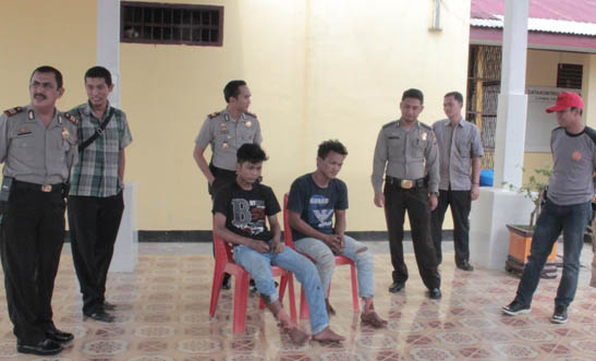 Menjambret Untuk Beli Sabu, Dua Warga Rohil Ditembak