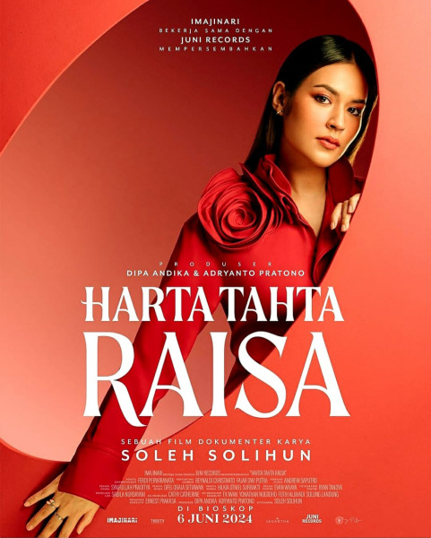 “Harta Tahta Raisa” Tayang Dihari Spesial Ulang Tahun Raisa, 6 Juni 2024 di Bioskop
