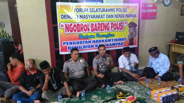 Kapolres Kampar Berharap Masyarakat dan Polri Sinergi Jaga Kamtibmas