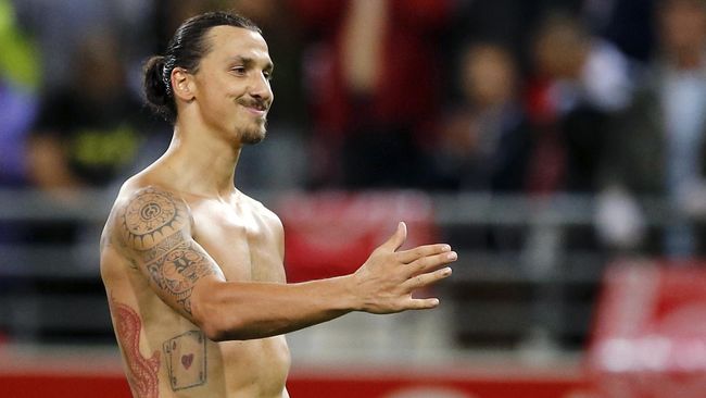 Upah Ibrahimovic di MU Mencapai Rp3,5 Miliar per Pekan 