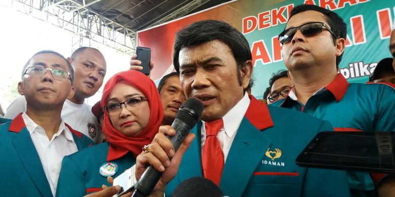 Rhoma Irama Ingin Partainya Raih Kejayaan dengan Cinta 