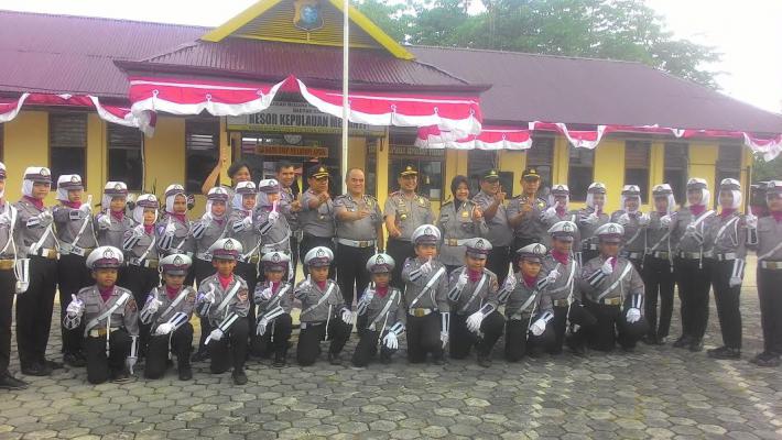 Polisi Cilik Polres Meranti Ikut Lomba Pocil Se Polda Riau 