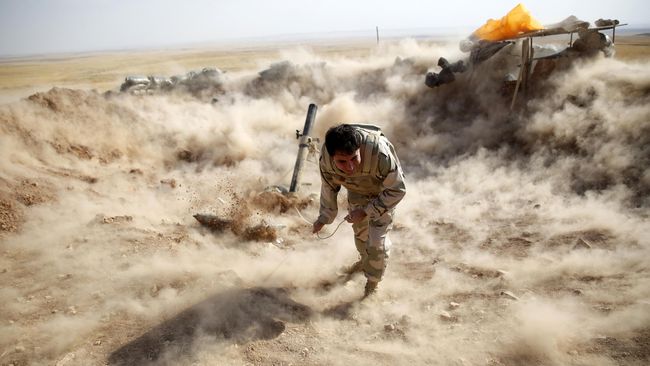 ISIS Bertempur Sengit dengan Pasukan Kurdi di Utara Irak
