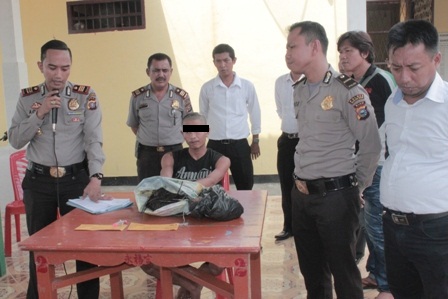 Polsek Bangko, Rohil Tangkap Pembakar Lahan 