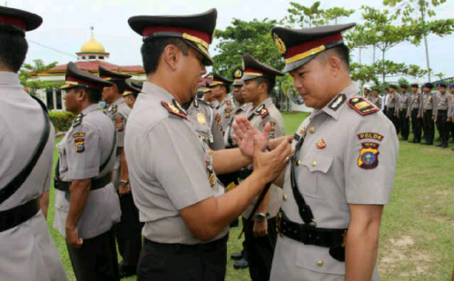 Ini Nama-nama Perwira Polres Pelalawan yang Dimutasi