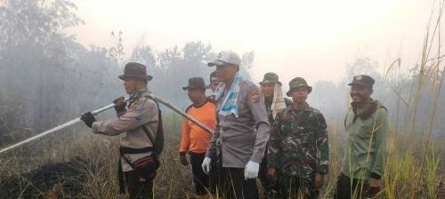 Asap Muncul di Lahan Seluas 1,5 Ha di Kecamatan Dumai Barat