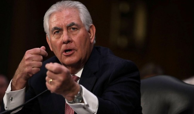 Trump Pecat Menlu AS Rex Tillerson 