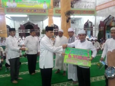 Safari Ramadan Pemkab Rohul, Masyarakat Harapkan Wajah Kecamatan Tambusai Berubah Lebih Baik 