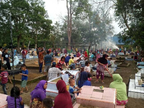 Sambut Ramadhan, Ratusan Masyarakat Siak Gelar Goro