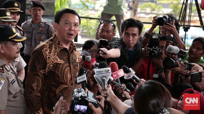 Ahok Tolak Komentari Pertemuan Jokowi-BPK Bahas Sumber Waras