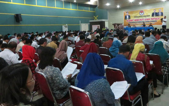 335 Calon Panwascam se-Pekanbaru Ikut Tes Tertulis